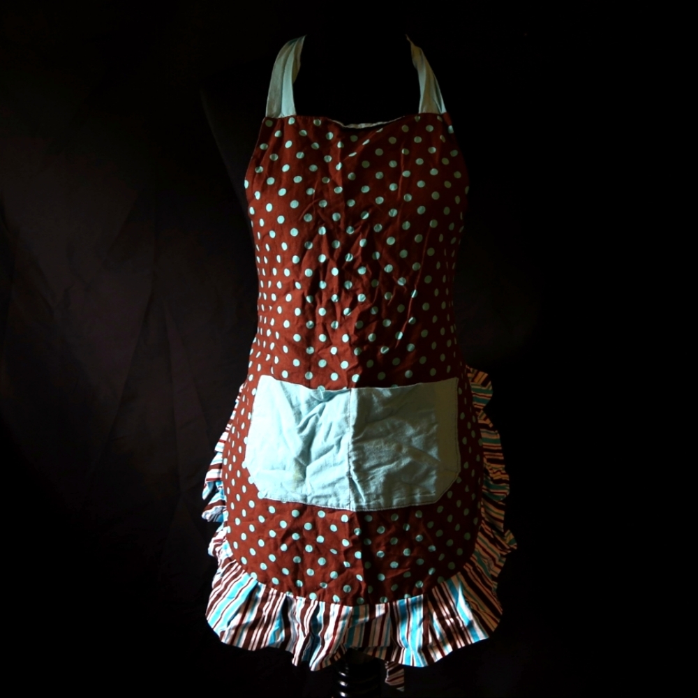 Flirty Apron Blue